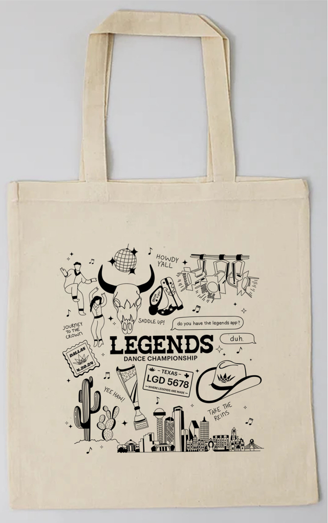 Legends 2024 Tote Bags